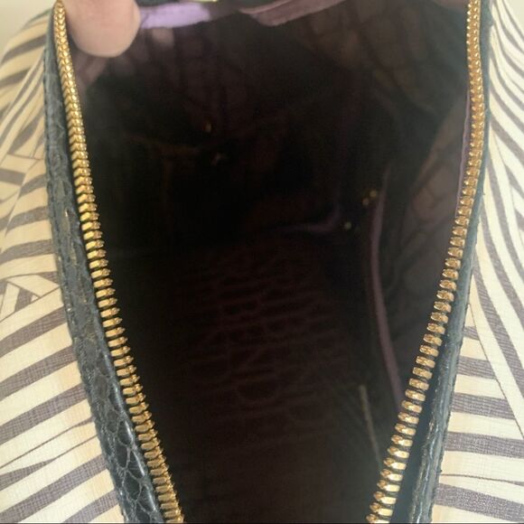 Henri Bendel Disturbed Stripe Medium Duffel - Picture 13 of 14